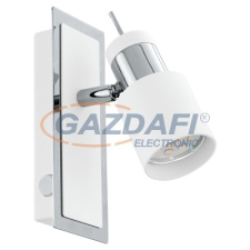 EGLO 92084 LED-es fali GU10 1x5Wkróm/fehér Davida világítás