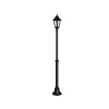 EGLO 93464 outdoor-floor lamp, black-silver H2000