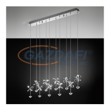 EGLO 93663 LED kristály függ 10x2,5W 10x87cm Pianopoli világítás