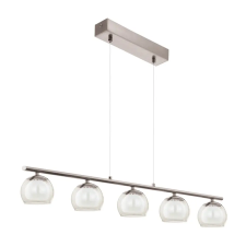 EGLO 94319 Led-es függeszték 5x3,3W matt nikkel Romagnese világítás