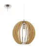 EGLO 94764 függeszték E27 60W 30cm juhar Cossano