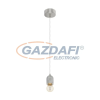 EGLO 95522 Függeszték E27 1x60W szürke Silvares