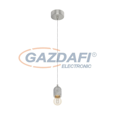 EGLO 95522 Függeszték E27 1x60W szürke Silvares világítás