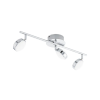 EGLO 95631 LED fali/ mennyezeti 3x5,4W króm/szatinált Salto