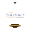EGLO 95755 Függeszték E27 1x60W barna/arany Nuvano