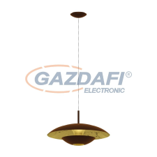 EGLO 95755 Függeszték E27 1x60W barna/arany Nuvano világítás