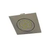EGLO 95843 LED beépíthető 6W 8,4cm szögletes matt nikkel Pineda