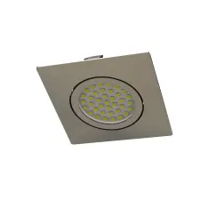 EGLO 95843 LED beépíthető 6W 8,4cm szögletes matt nikkel Pineda világítás
