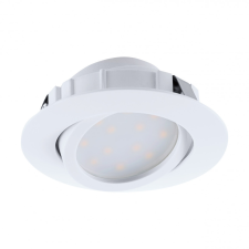 EGLO 95854 PINEDA süllyesztett LED lámpa, fehér színben, MAX 1X6W teljesítménnyel, LED fényforrással ( cserélhető), 3000K színhőmérséklettel, kapcsoló nélkül, IP20 védettséggel ( EGLO 95854 ) világítás