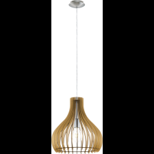 EGLO , 96258 , TINDORI , függeszték , E27 , 1X60W , IP20 , juhar (96258) világítás