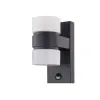 EGLO 96276 LED-es kültéri fali 2x6W IP44 antracit/fehér Atollari