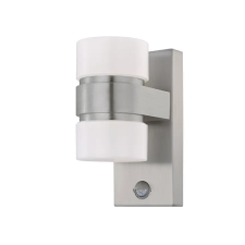 EGLO 96277 LED-es kültéri fali 2x6W IP44 nemesacél/fehér Atollari kültéri világítás