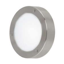 EGLO 96365 Kültéri LED-es fali/mennyezeti 5,4W IP44 nemesacél/fehér Vento kültéri világítás