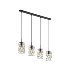 EGLO 97066 Függeszték E27 4x60W barna Estevau világítás