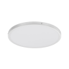 EGLO 97263 - LED Menyezeti lámpa FUEVA 1 1xLED/25W/230V ezüst kerek 2500 lm
