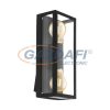 EGLO 98273 kültéri fali lámpa E27 2x60W fekete Alamonte1