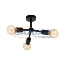 EGLO 98317 Mennyezeti lámpa E27 3x60W fekete Bocadella1 világítás