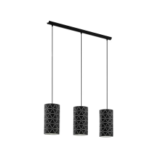 EGLO 98353 Függeszték E27 3x40W fekete Ramon világítás