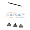 EGLO 98384 Függeszték E27 3x60W fekete Beleser