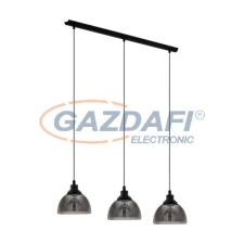 EGLO 98384 Függeszték E27 3x60W fekete Beleser világítás