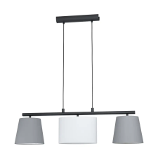 EGLO 98587 függesztékE14 3x25W fekete/szürke/fehér Almeida1 világítás