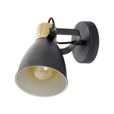 EGLO 99074 Fali E27 1x25W antracit/fa Coswarth világítás