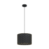 EGLO 99524 Függ E27 1x40W38cm fekete/rézMARASALES