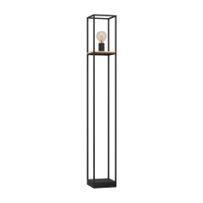 EGLO 99798 Álló E27 1x40W fekete/fa LIBERTAD világítás