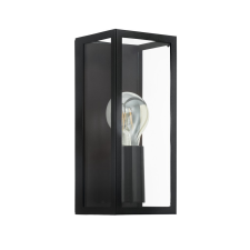 EGLO AMEZOLA fekete LED fali lámpa (EG-99123) E27 1 izzós IP44 világítás