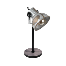 EGLO BARNSTAPLE  barna-szürke asztali lámpa (EG-49718) E27 1 izzós IP20 világítás
