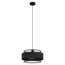 EGLO BAZELY FÜGGESZTÉK E27 1X40W FEKETE világítás