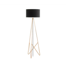 EGLO CAMPORALE fekete vörösréz állólámpa E27 1X60W 1540 mm világítás