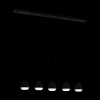 EGLO Eglo Palbieta 99013 függeszték, 5x3W GU10 LED, 3000K, 5x240 lm