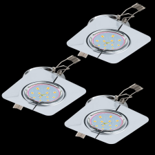 EGLO Eglo Peneto 94267 beépíthető, fix spotlámpa szett, 3x5W GU10 LED világítás