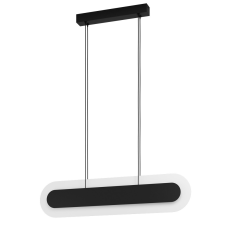 EGLO Fabriano fekete-fehér LED függesztett lámpa (EG-390013) LED 1 izzós IP20 világítás