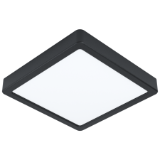 EGLO FUEVA5 LED MENNYEZETI LÁMPA 17W 2000LM 3000K IP20 21X21CM FEKETE világítás