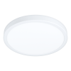 EGLO FUEVA5 MENNYEZETI LÁMPA LED 20W 2300LM 3000K ÁTMÉRŐ: 28,5CM IP44 FEHÉR