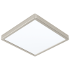 EGLO FUEVA5 MENNYEZETI LÁMPA LED 20W 2500LM 4000K 28,5X28,5CM MATTNIKKEL