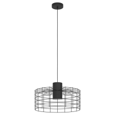EGLO Függ E27 1x40W 48cm fekete Milligan világítás
