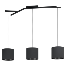 EGLO Függeszték E27 3x40W fekete Balnario világítás