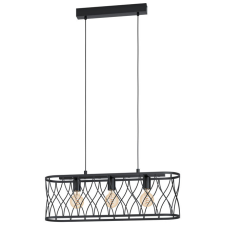 EGLO Függeszték E27 3x40W fekete Giltspur világítás