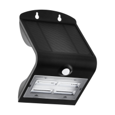 EGLO Lamozzo fekete napelemes fali lámpa (EGL-900255) SOLAR-LED 1 izzós IP54 kültéri világítás