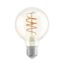 EGLO LED E27 G80 4W 2200K 270lm borostyán Eglo 110075 izzó