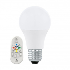 EGLO LED lámpa , égő , körte , E27 , 9W , távirányítóval , dimmelhető , RGB , CCT , EGLO ,... izzó