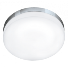EGLO LED lámpatest , mennyezeti/fali , 16 Watt , meleg fehér , króm , IP44 , EGLO , LED LORA , 95001 világítás