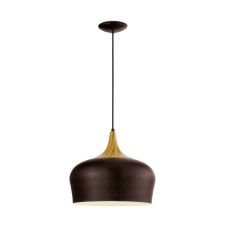 EGLO Obregon Függeszték E27 1x60W barna/tölgy világítás