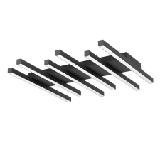 EGLO PADULARI fekete-fehér LED mennyezeti lámpa (EG-900597) LED 1 izzós IP20 világítás