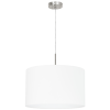 EGLO PASTERI TEXTIL BURA FEHÉR FÜGGESZTÉK E27 60W 38CM