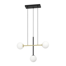 EGLO Paz fehér-sárgaréz függesztett lámpa (EGL-390177) E14 3 izzós IP20 világítás