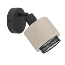 EGLO Rosley fekete fali spotlámpa (EG-43656) E14 1 izzós IP20 világítás